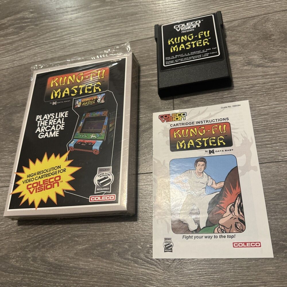 Colecovision - Kung-Fu Master  - NIB - Coleco